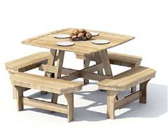 木质四方桌