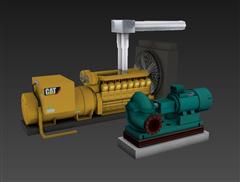 发电机 冷水泵 Generator cooling water pump