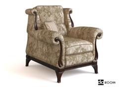 古典家具模型 WADE Upholstery Verona Wing Chair