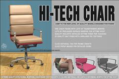 Hi-Tech chair and V4 Sitting Poses