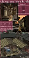 Old Japanese Town Edo Vol2