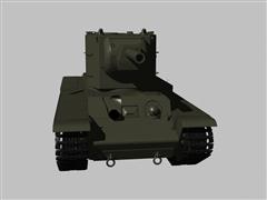 二战坦克KV2