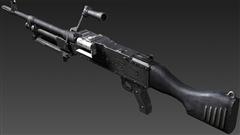 武器装备3D模型 英国7.62毫米L7A2通用机枪