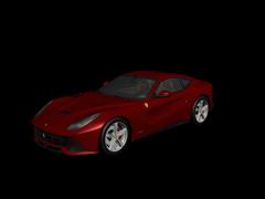 世界名车系列3D模型 法拉利F12 Berlinetta