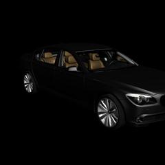 世界名车系列3D模型 宝马（BMW）750Li
