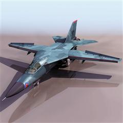 飞机3D模型系列 19-20世纪飞机历史博物馆 F-111“土豚”