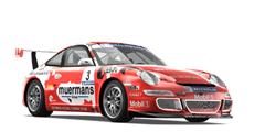 极限竞速赛车模型 2005 Porsche 911 GT3 Cup 997 #3 Lechner Racing School Team 1