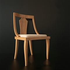 第一季模型套装（国外单体）实木餐椅4