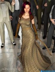 Daz3D Evening Gown for Genesis 2 Female(s) 晚礼服女