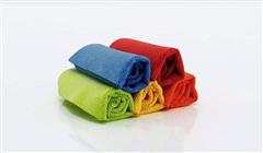 彩色纯色棉质毛巾1