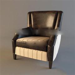 现代单人沙发3 3D模型下载