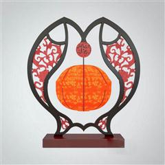 新中式古典双鱼婚庆创意台灯