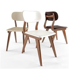 第一季模型套装（国外单体）简约实木餐椅