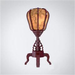 新中式古典实木台灯