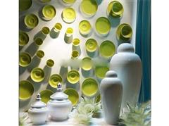 清新绿陶瓷工艺装饰品