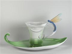 叶子茶杯 3D模型下载