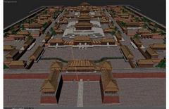 紫禁城全景模型