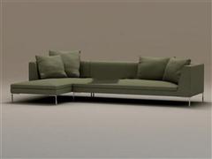 现代沙发 3D模型下载
