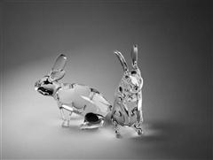 玻璃水晶兔子