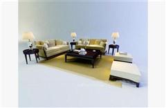 新中式沙发组合 3D模型下载