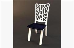田园椅子 3D模型下载