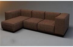 简约沙发 3D模型下载
