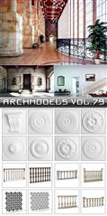 Archmodels vol 79 建筑装饰和栏杆