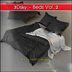 3DSky – Beds Vol.2 3D床模型合辑