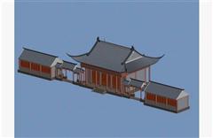 中式古代房屋建筑