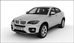 3D Model BMW X6 (V-Ray) 宝马X6模型