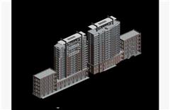 商业大楼建筑模型