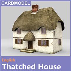 English thatched house 英国茅草屋