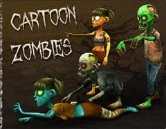 Cartoon Zombies 卡通的僵尸 (unity3d)