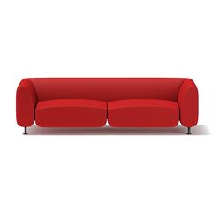红色双人沙发