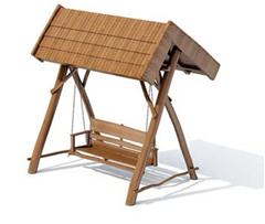 木质吊椅