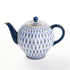 青花瓷壶 式样4 teapot